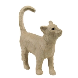 Figura Kot spacerujący - 11 x 3,5 x 12 cm. AP583, Decopatch