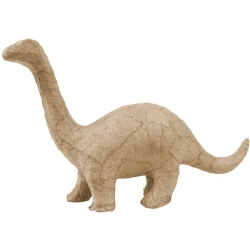 Figura Brontosaurus mała z masy papierowej 17 x 10 x 5 cm AP101, Decopatch