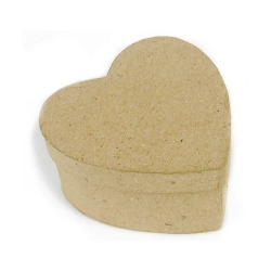 Pudełeczko w kształcie serca 5 x 3 cm BT502, Decopatch