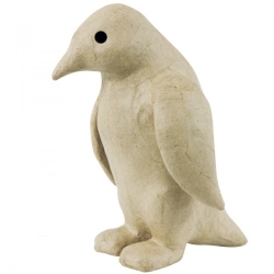 Figura Pingwin średni - 14 x 14 x 20 cm. SA116, Decopatch