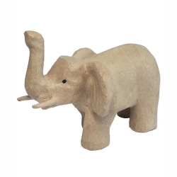 Figura Słoń wesoły średni - 21 x 12 x 17 cm. SA108, Decopatch