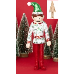 Figura Elf 25 x 10 x 4 cm z masy papierowej SA234C, Decopatch