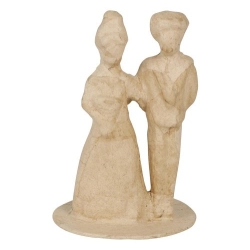 Para Młoda z masy papierowej 13 x 8,5 x 8,5 cm EV025C, Decopatch
