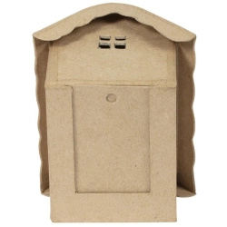 Domek z masy papierowej 12 x 10,5 x 11 cm SA230C, Decopatch