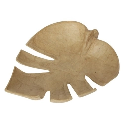 Tacka w kształcie liścia tropikanego 18 x 15 x 2,5 cm AC882C, Decopatch