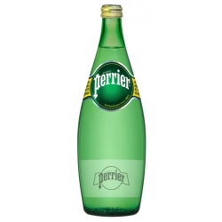 Woda PERRIER mocny gaz butelka szklana 750ml.