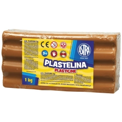 Plastelina ASTRA duża 1000g. - terakota