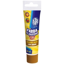 Farba plakatowa ASTRA tubka 30ml. - brązowa jasna