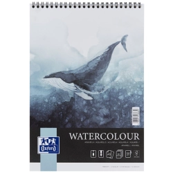 Blok do akwareli OXFORD Artistic na spirali A5 20 kartek 300g.