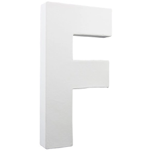 Litera 3D duża 20cm „F” AC705 C, Decopatch