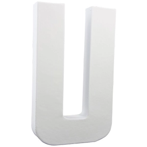 Litera 3D duża 20cm „U” AC720 C, Decopatch
