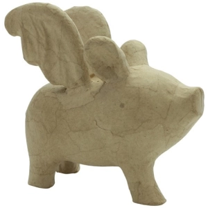 Figura „Latająca świnia” 15 x 13.5 x 7 cm SA218C, Decopatch