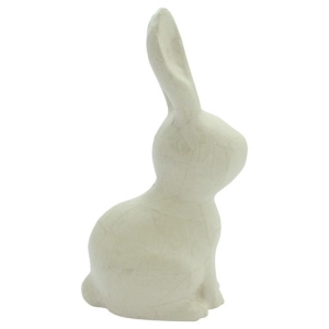 Figura Królik z dużymi uszami 11 x 21 x 7 cm SA216C, Decopatch