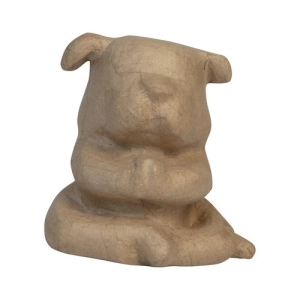 Figura Buldog Yoga 13,5 x 10,5 x 13,5 cm SA222C, Decopatch