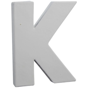 Litera 3D mała 12cm "K" AC740 C, Decopatch