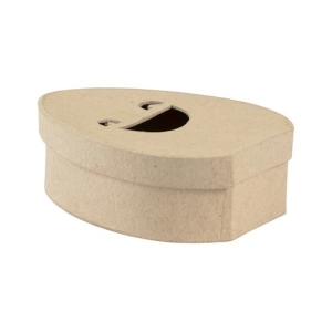 Pudełko w kształcie jajka z uśmiechem 12 x 10 x 4 cm BT067C, Decopatch-289140