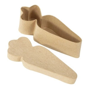 Pudełko w kształcie marchewki 4,5 x 5,5 x 15 cm BT066C, Decopatch