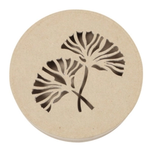 Pudełko okrągłe z wzorem kwiatowym 15 x 15 x 3 cm BT076 C, Decopatch-289174