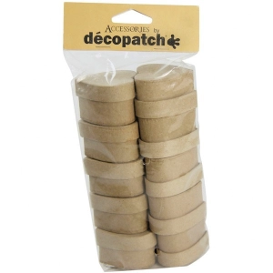 Pudełeczko w kształcie serca 5 x 3 cm BT502, Decopatch-289189