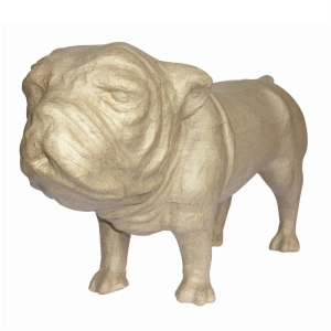 Figura Buldog 44 x 18 x 26 cm duża. MA001, Decopatch