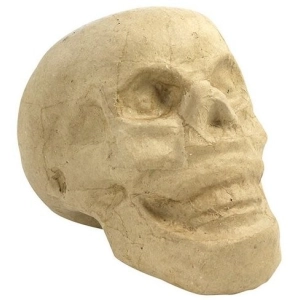 Figura czaszka uśmiechnięta 15,5 x 10,5 x 12 cm SA184 C, Decopatch