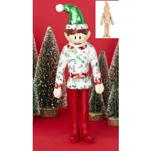 Figura Elf 25 x 10 x 4 cm z masy papierowej SA234C, Decopatch