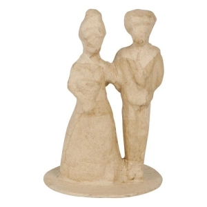 Para Młoda z masy papierowej 13 x 8,5 x 8,5 cm EV025C, Decopatch