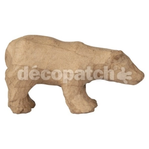 Figura Niedźwiedź Polarny 12 x 5 x 6 cm AP190C, Decopatch