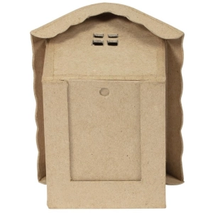 Domek z masy papierowej 12 x 10,5 x 11 cm SA230C, Decopatch
