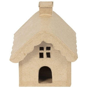 Domek z masy papierowej 12 x 10,5 x 11 cm SA230C, Decopatch-289259