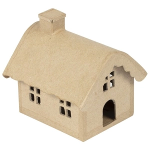 Domek z masy papierowej 12 x 10,5 x 11 cm SA230C, Decopatch-289260
