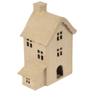 Domek z masy papierowej 16,5 x 7,5 x 13 cm SA231C, Decopatch-289263