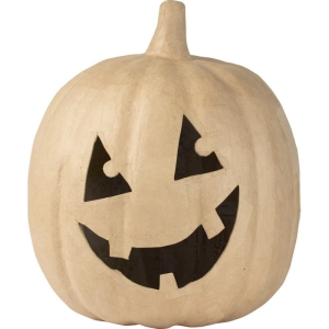 Dynia Lampion Halloween 28 x 28 x 30 cm z masy papierowej LA028C, Decopatch-289272