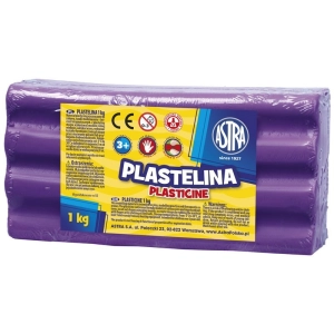 Plastelina ASTRA duża 1000g. - fioletowa