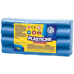 Plastelina ASTRA duża 1000g. - niebieska