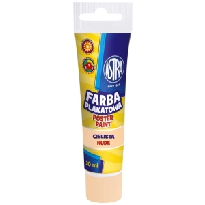 Farba plakatowa ASTRA tubka 30ml. - cielista