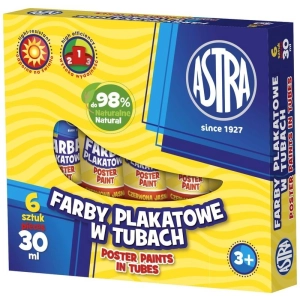 Farba plakatowa ASTRA tubka 30ml. - cielista-289371