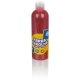 Farba plakatowa szkolna ASTRA butelka 250ml. - brokatowa czerwona