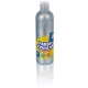 Farba plakatowa szkolna ASTRA butelka 250ml. - metaliczna srebrna