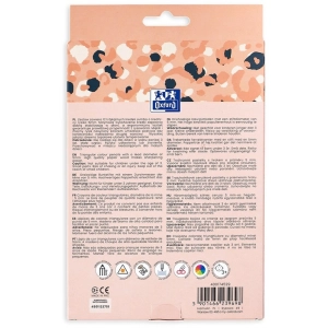 Kredki ołówkowe OXFORD 12 kolorów Kids Jumbo-290053