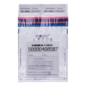 Koperty bezpieczne OFFICE PRODUCTS B5 190x260mm op.50 - transparentna
