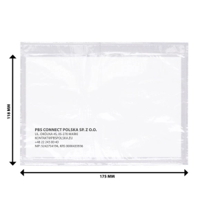 Koperty kurierskie OFFICE PRODUCTS przylga C6 op.500 - transparentne-290255