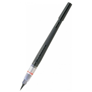 Pióro brush PENTEL kolor GFL - czarny -669382