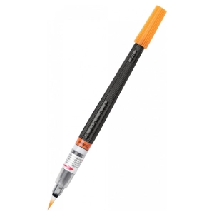 Pióro brush PENTEL kolor GFL - pomarańczowy-669394