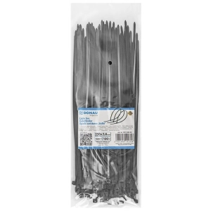 Opaski zaciskowe / trytytki DONAU TECH 250x3,6mm op.100 temp. -40/80 - czarne-290563