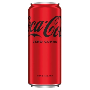 Napój COCA COLA ZERO Cukru 330ml. duża puszka - [KAUCJA]