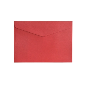 Koperty GALERIA PAPIERU C5 150g. op.10 - pearl czerwony
