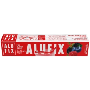 Woreczki domowe ALUFIX Zip-Fix mix rozmiarów 15 szt.