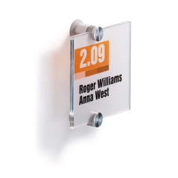 Tabliczka informacyjna DURABLE Cristal Sign 105x105mm 4820-610701