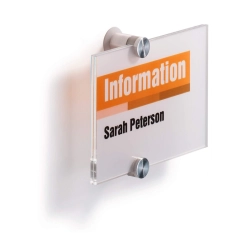 Tabliczka informacyjna DURABLE Cristal Sign 148x105mm 4821-610706
